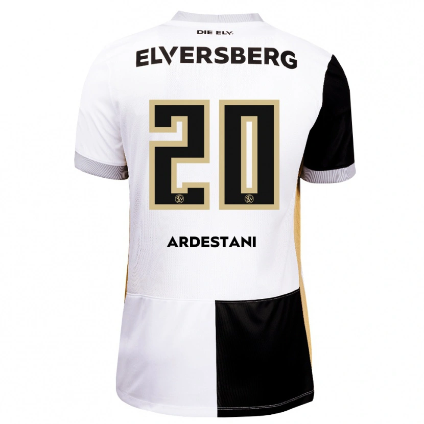 Danxen Dame Arman Ardestani #20 Svart Hvit Brun Hjemmetrøye Drakt Trøye 2026/27 Skjorter T-Skjorte