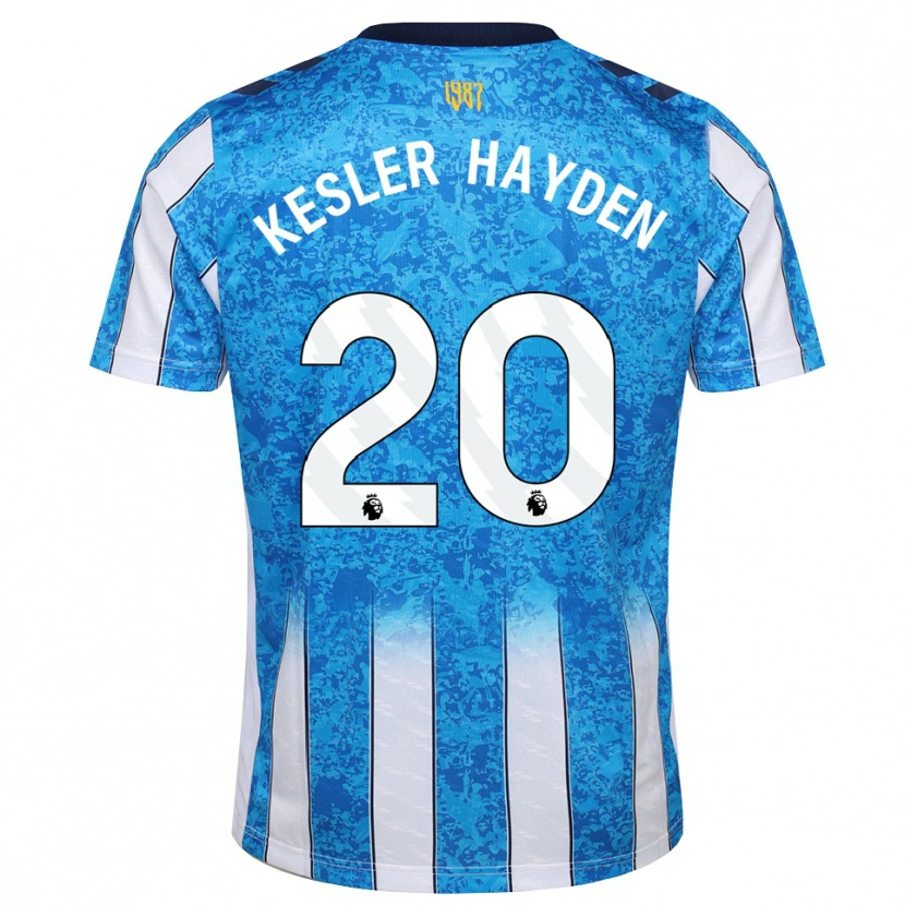 Danxen Dame Kaine Kesler-Hayden #20 Hvit Blå Oransje Hjemmetrøye Drakt Trøye 2026/27 Skjorter T-Skjorte