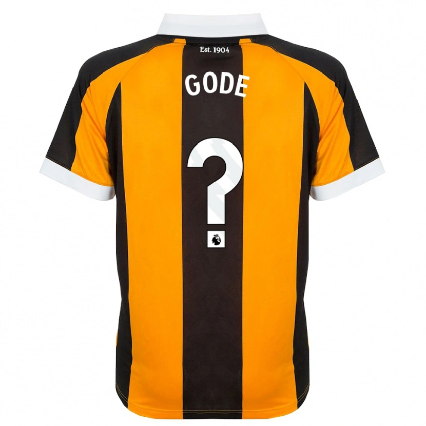 Danxen Dame Ted Gode #0 Oransje Svart Hvit Hjemmetrøye Drakt Trøye 2026/27 Skjorter T-Skjorte