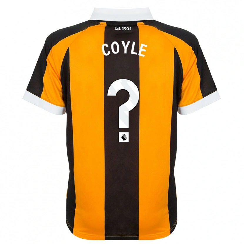 Danxen Dame Rocco Coyle #0 Oransje Svart Hvit Hjemmetrøye Drakt Trøye 2026/27 Skjorter T-Skjorte