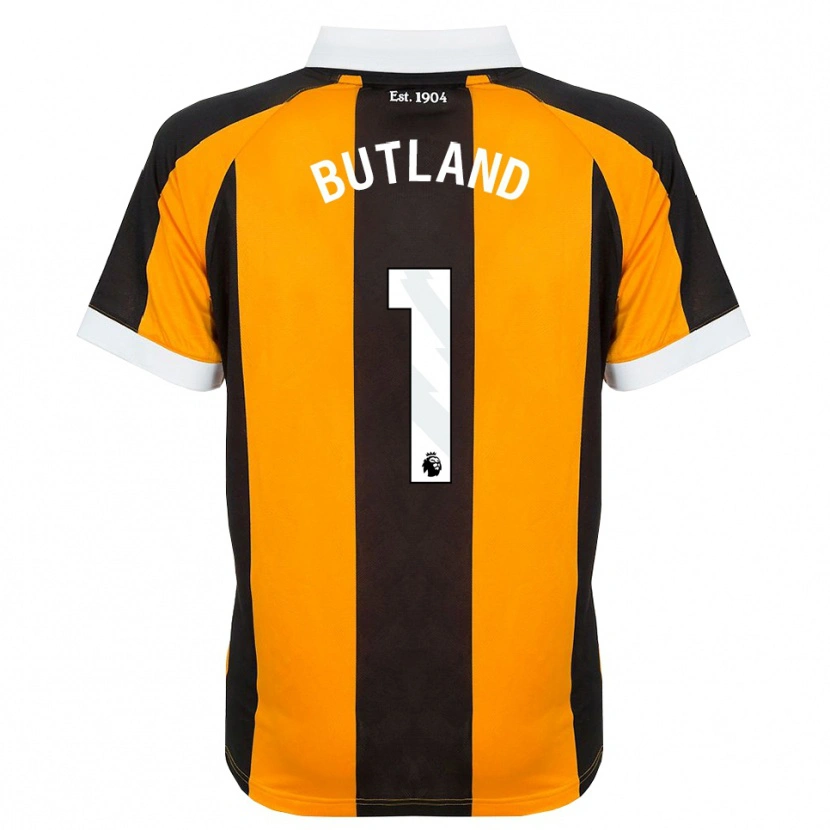 Danxen Dame Jack Butland #1 Oransje Svart Hvit Hjemmetrøye Drakt Trøye 2026/27 Skjorter T-Skjorte