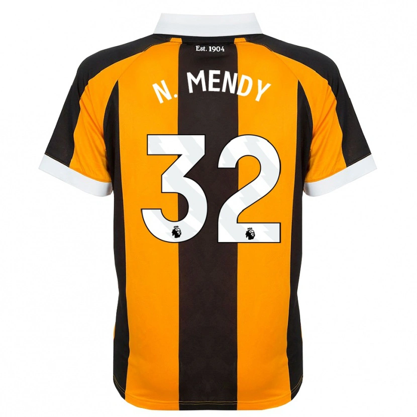 Danxen Dame Nobel Mendy #32 Oransje Svart Hvit Hjemmetrøye Drakt Trøye 2026/27 Skjorter T-Skjorte