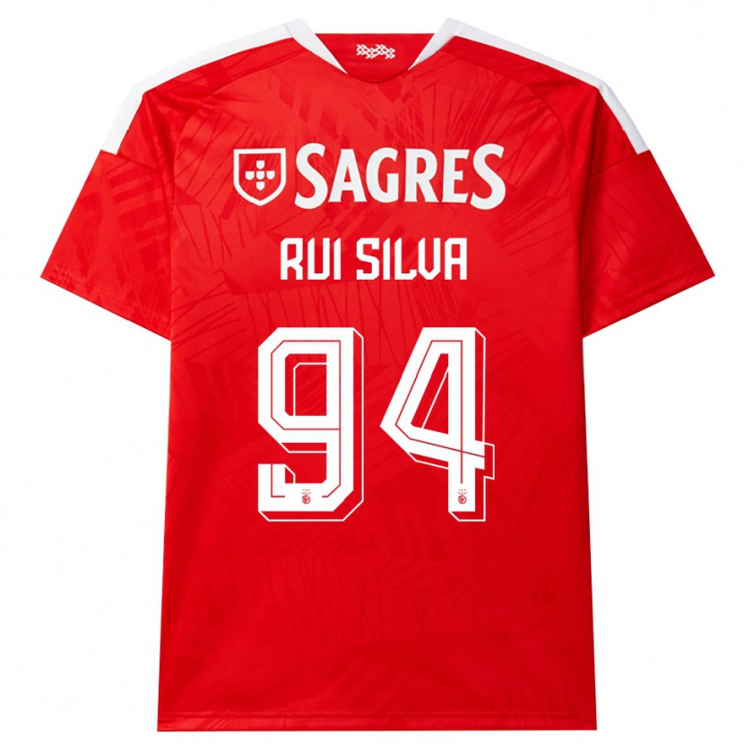 Danxen Dame Rui Silva #94 Rød Hvit Gul Hjemmetrøye Drakt Trøye 2026/27 Skjorter T-Skjorte