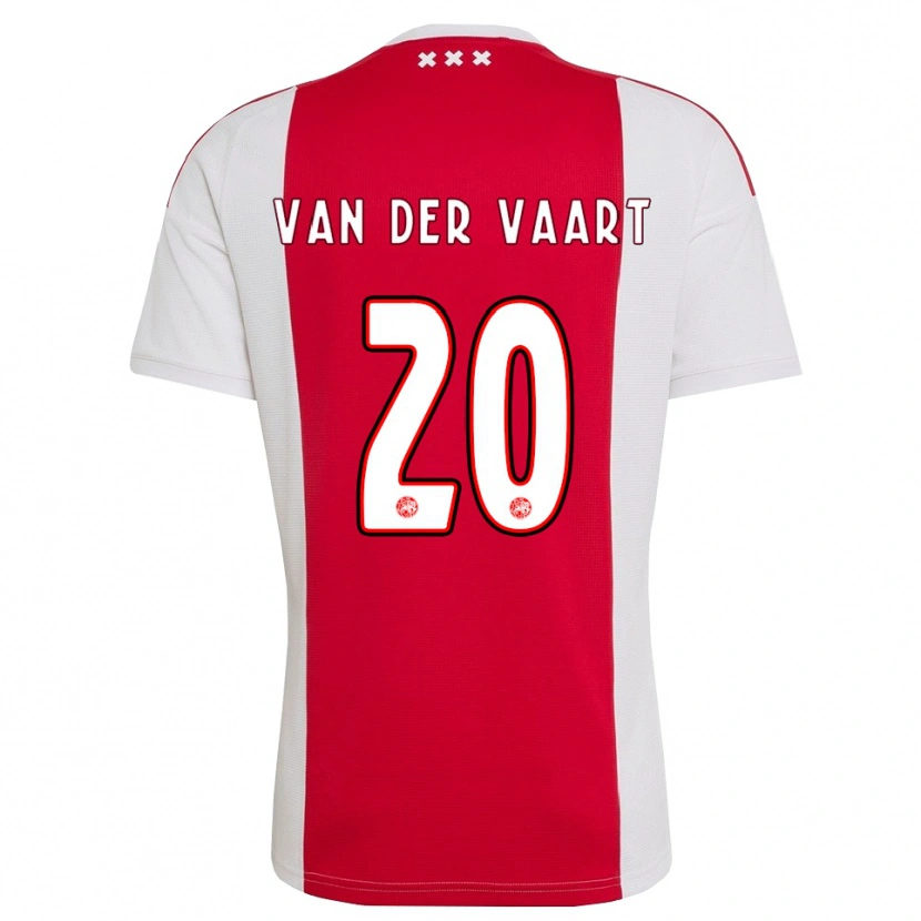 Danxen Dame Damian Van Der Vaart #20 Rød Hvit Gul Hjemmetrøye Drakt Trøye 2026/27 Skjorter T-Skjorte