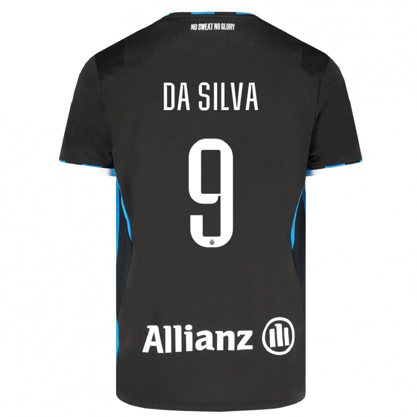 Danxen Dame Jessi Da Silva #9 Svart Rød Blå Hjemmetrøye Drakt Trøye 2026/27 Skjorter T-Skjorte