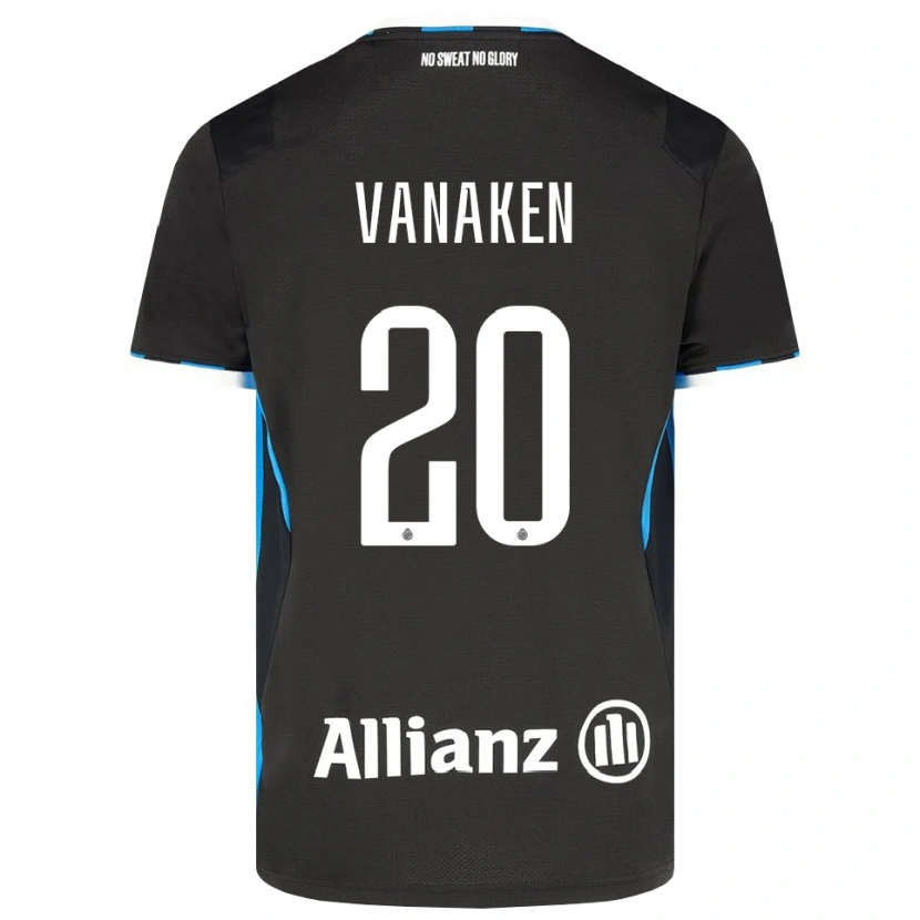 Danxen Dame Hans Vanaken #20 Svart Rød Blå Hjemmetrøye Drakt Trøye 2026/27 Skjorter T-Skjorte