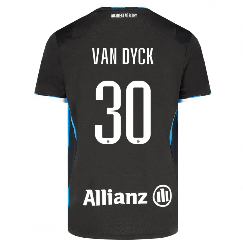 Danxen Dame Nell Van Dyck #30 Svart Rød Blå Hjemmetrøye Drakt Trøye 2026/27 Skjorter T-Skjorte
