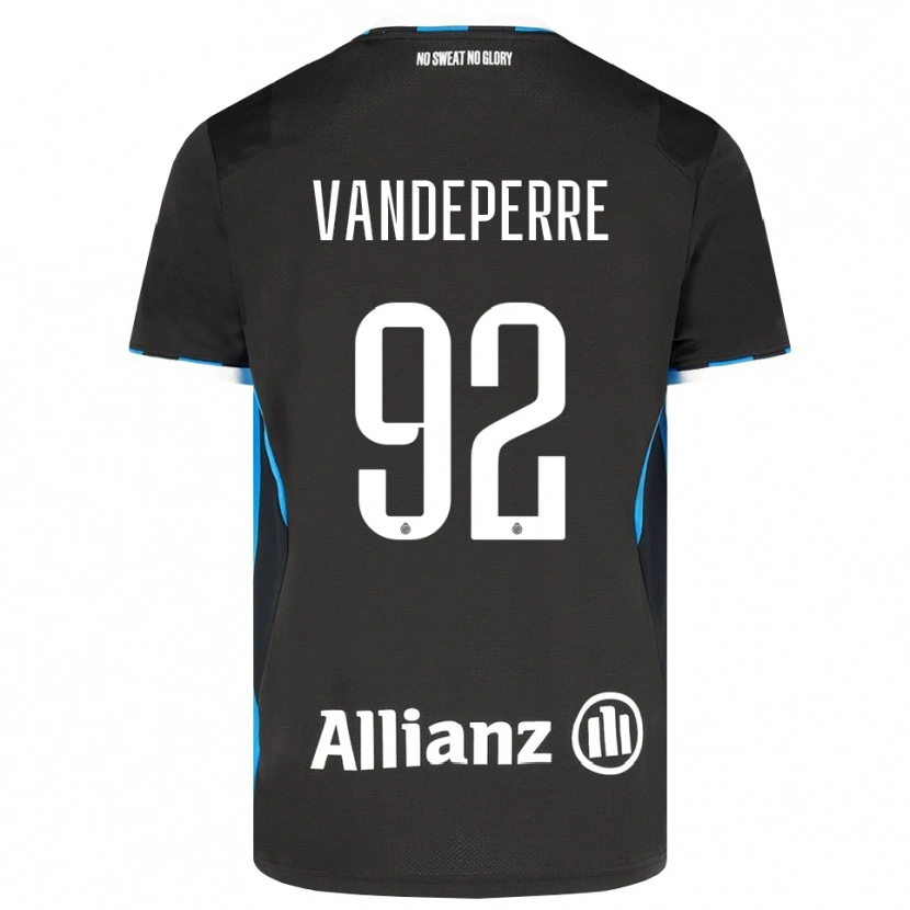 Danxen Dame Alexander Vandeperre #92 Svart Rød Blå Hjemmetrøye Drakt Trøye 2026/27 Skjorter T-Skjorte