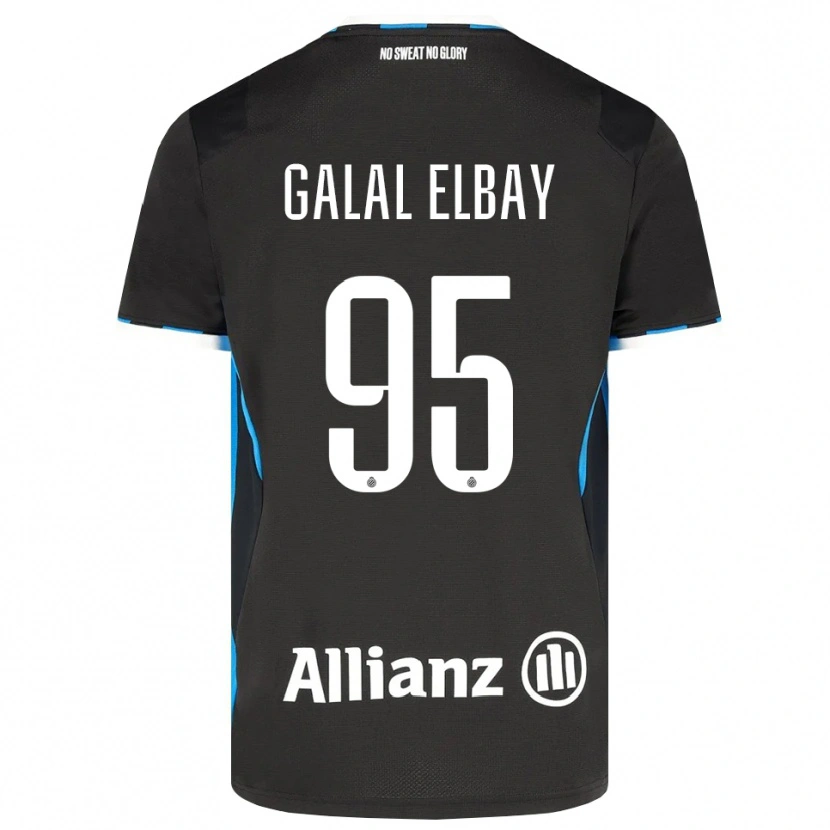 Danxen Dame Mohamed Galal Elbay #95 Svart Rød Blå Hjemmetrøye Drakt Trøye 2026/27 Skjorter T-Skjorte