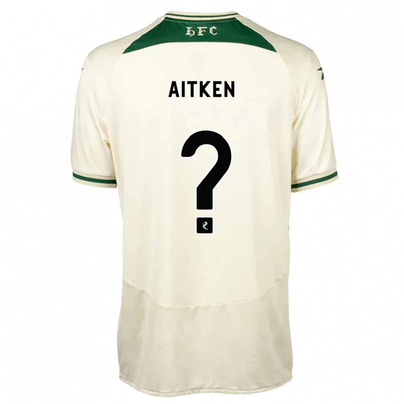 Danxen Dame Conor Aitken #0 Hvit Skogsgrønn Bortetrøye Drakt Trøye 2026/27 Skjorter T-Skjorte