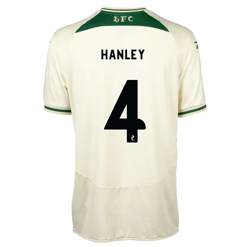 Danxen Dame Grant Hanley #4 Hvit Skogsgrønn Bortetrøye Drakt Trøye 2026/27 Skjorter T-Skjorte