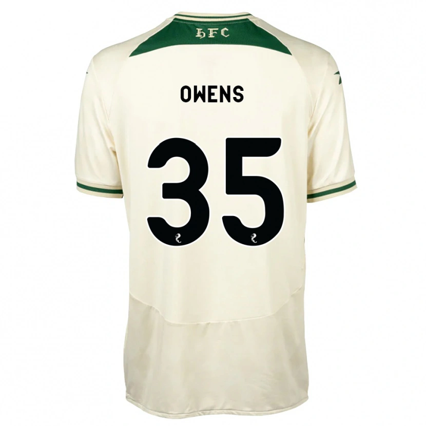Danxen Dame Freddie Owens #35 Hvit Skogsgrønn Bortetrøye Drakt Trøye 2026/27 Skjorter T-Skjorte