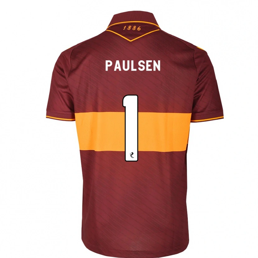 Danxen Dame Alex Paulsen #1 Oransje Brun Bortetrøye Drakt Trøye 2026/27 Skjorter T-Skjorte