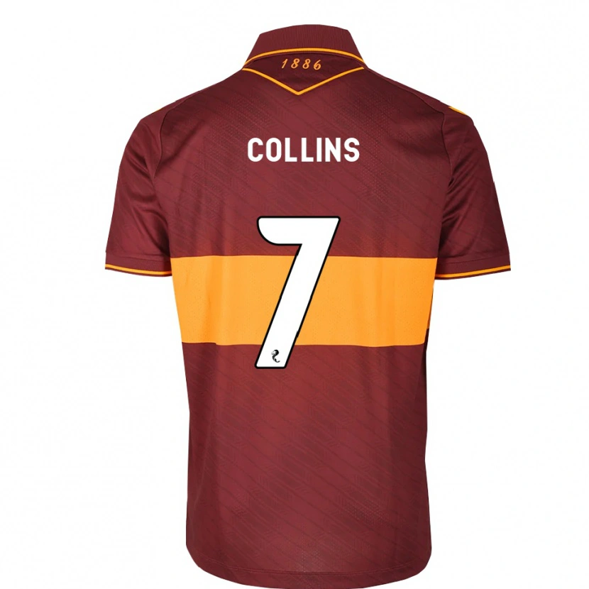 Danxen Dame Bailley Collins #7 Oransje Brun Bortetrøye Drakt Trøye 2026/27 Skjorter T-Skjorte