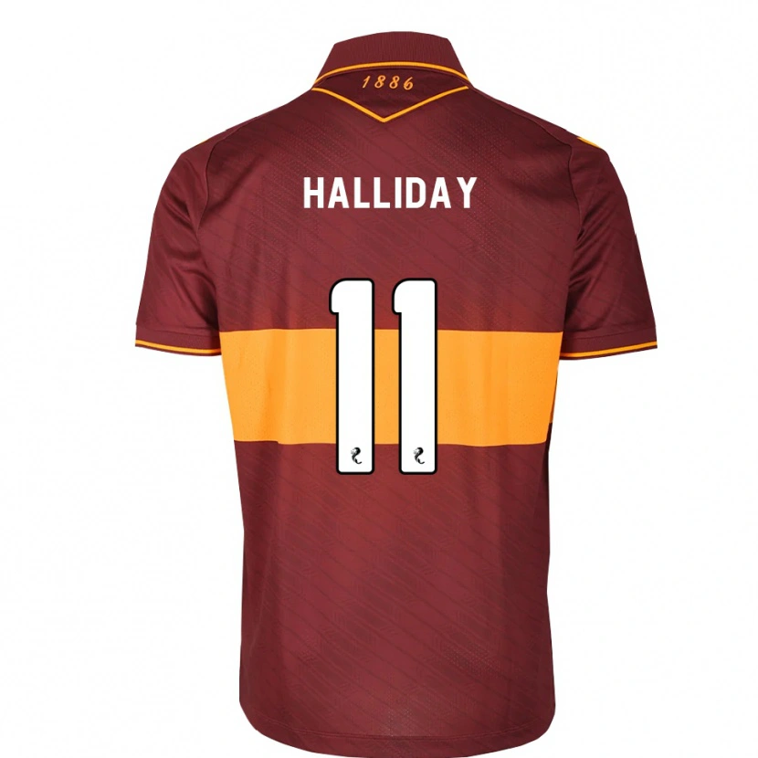 Danxen Dame Andy Halliday #11 Oransje Brun Bortetrøye Drakt Trøye 2026/27 Skjorter T-Skjorte
