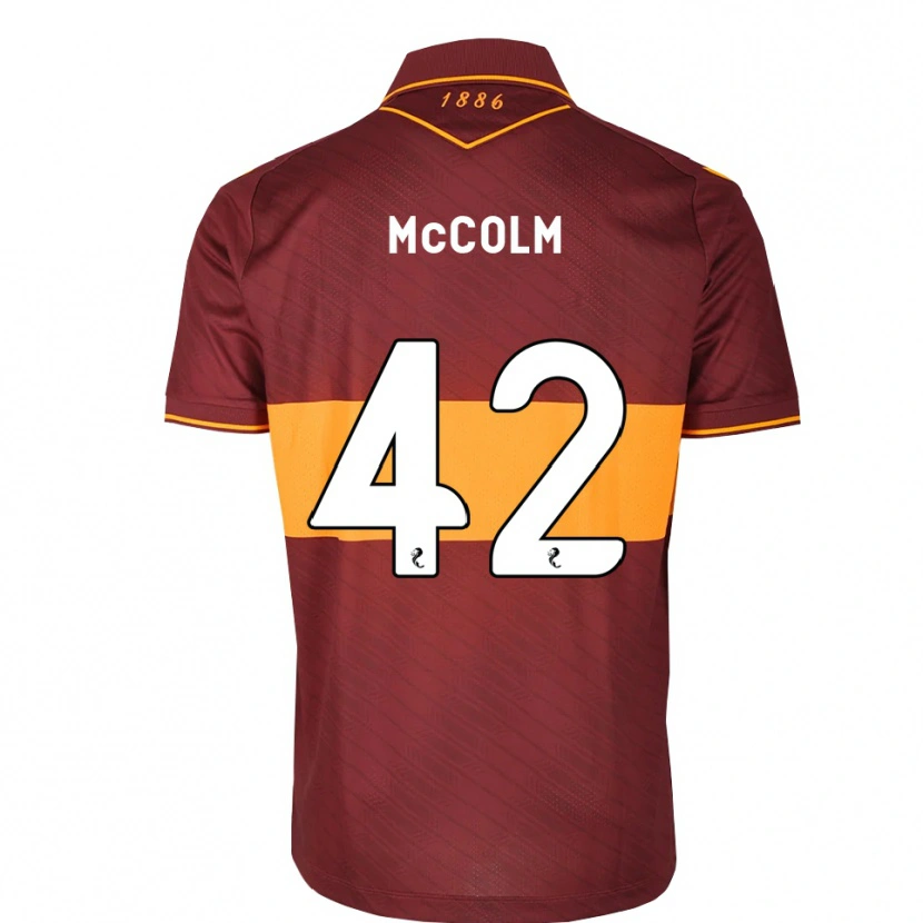 Danxen Dame Rocco Mccolm #42 Oransje Brun Bortetrøye Drakt Trøye 2026/27 Skjorter T-Skjorte