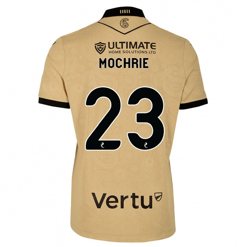 Danxen Dame Chris Mochrie #23 Burlywood Svart Bortetrøye Drakt Trøye 2026/27 Skjorter T-Skjorte