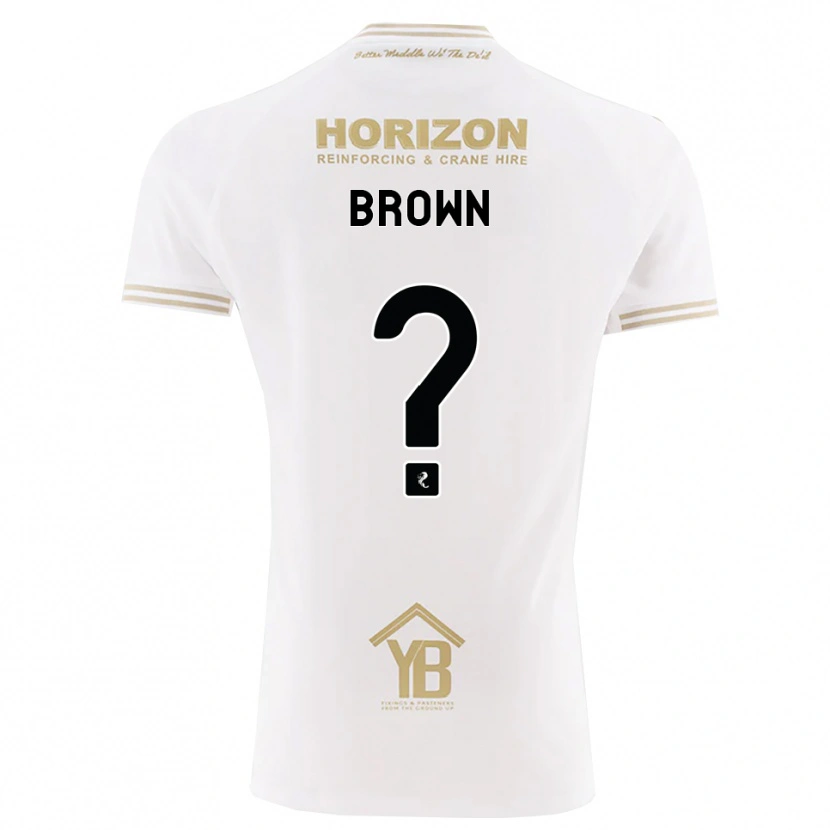 Danxen Dame Natalie Brown #0 Hvete Hvit Bortetrøye Drakt Trøye 2026/27 Skjorter T-Skjorte