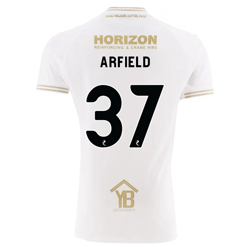 Danxen Dame Scott Arfield #37 Hvete Hvit Bortetrøye Drakt Trøye 2026/27 Skjorter T-Skjorte