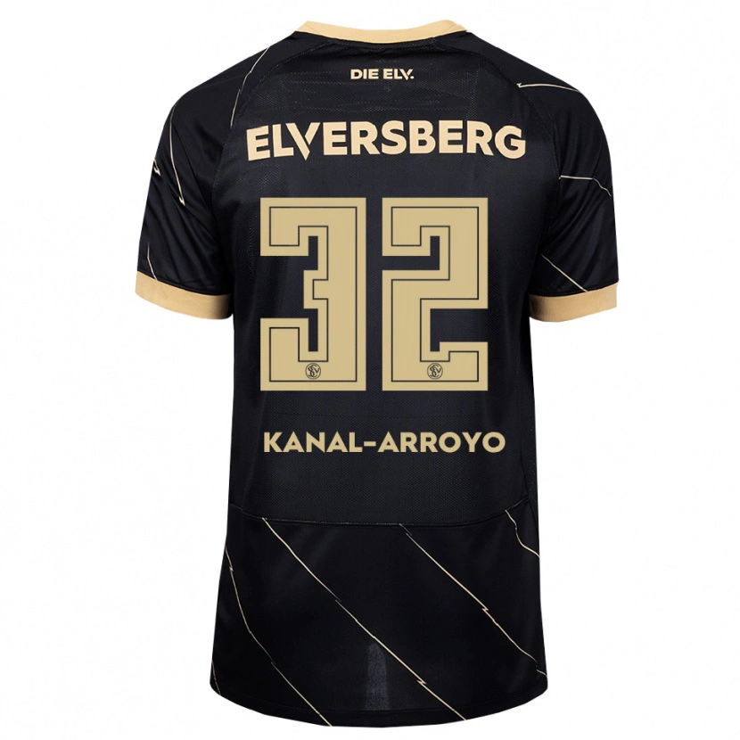 Danxen Dame Sullyvan Kanal-Arroyo #32 Svart Brun Bortetrøye Drakt Trøye 2026/27 Skjorter T-Skjorte