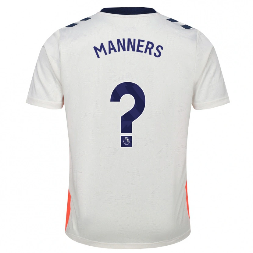 Danxen Dame Charlie Manners #0 Hvit Oransje Kongeblå Bortetrøye Drakt Trøye 2026/27 Skjorter T-Skjorte