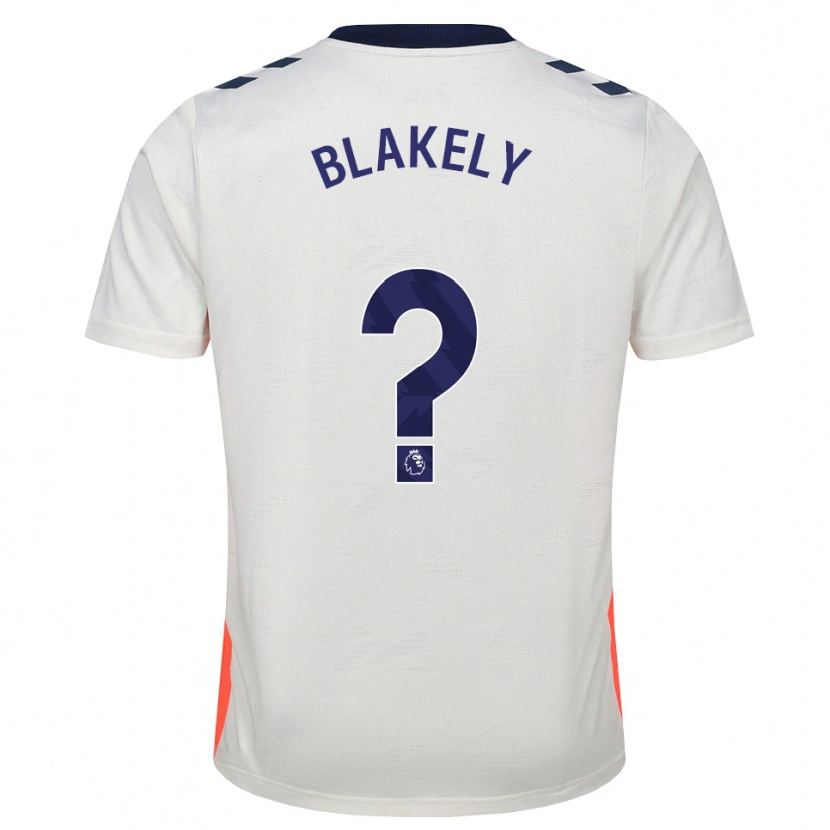 Danxen Dame Ben Blakely #0 Hvit Oransje Kongeblå Bortetrøye Drakt Trøye 2026/27 Skjorter T-Skjorte