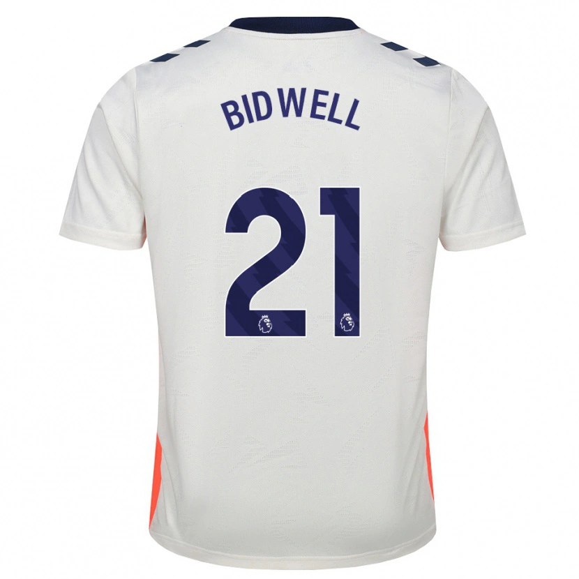 Danxen Dame Jake Bidwell #21 Hvit Oransje Kongeblå Bortetrøye Drakt Trøye 2026/27 Skjorter T-Skjorte