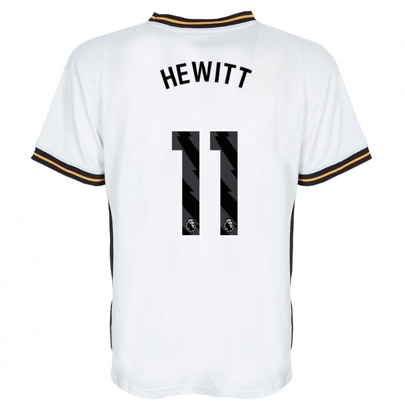 Danxen Dame Stan Hewitt #11 Hvit Oransje Svart Bortetrøye Drakt Trøye 2026/27 Skjorter T-Skjorte