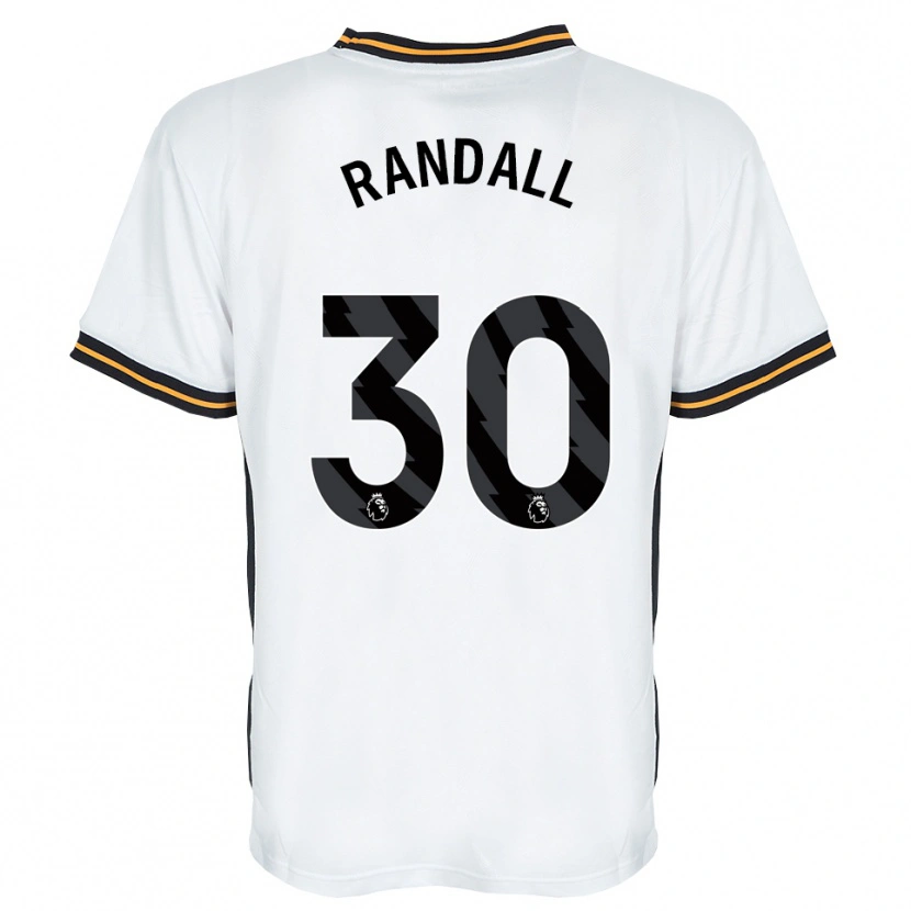 Danxen Dame Jennifer Randall #30 Hvit Oransje Svart Bortetrøye Drakt Trøye 2026/27 Skjorter T-Skjorte