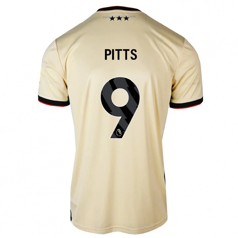 Danxen Dame Josh Pitts #9 Lemonchiffon Svart Rød Bortetrøye Drakt Trøye 2026/27 Skjorter T-Skjorte