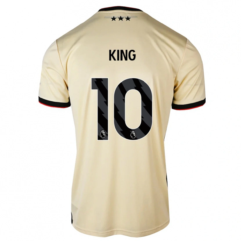 Danxen Dame Eloise King #10 Lemonchiffon Svart Rød Bortetrøye Drakt Trøye 2026/27 Skjorter T-Skjorte