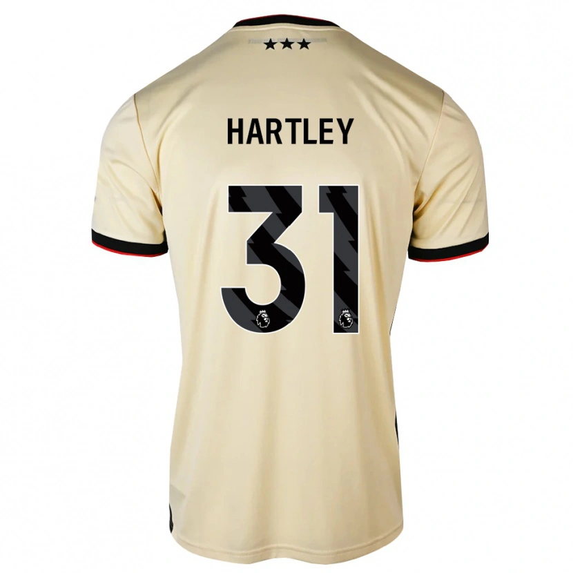 Danxen Dame Laura Hartley #31 Lemonchiffon Svart Rød Bortetrøye Drakt Trøye 2026/27 Skjorter T-Skjorte