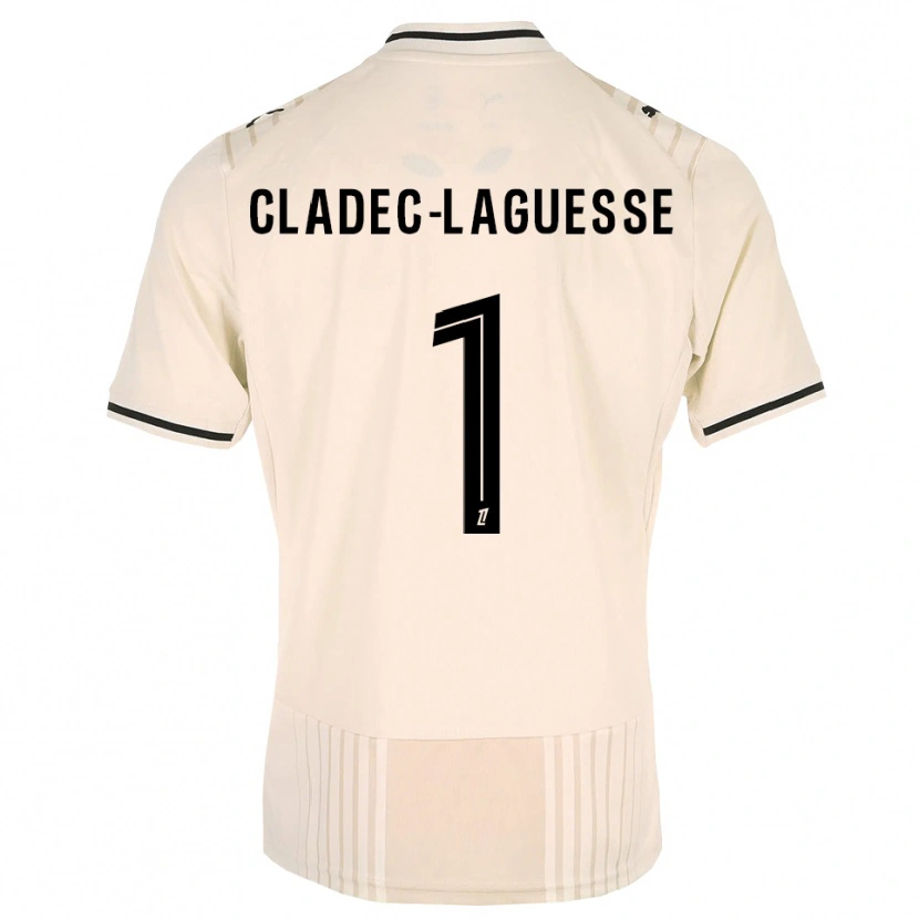 Danxen Dame Christopher Cladec-Laguesse #1 Oldlace Svart Antiquewhite Bortetrøye Drakt Trøye 2026/27 Skjorter T-Skjorte
