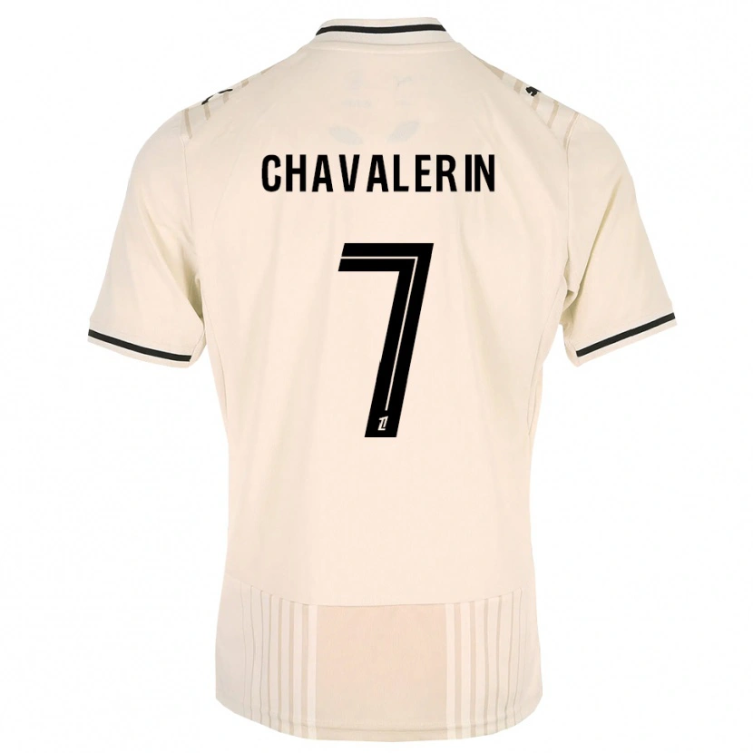 Danxen Dame Xavier Chavalerin #7 Oldlace Svart Antiquewhite Bortetrøye Drakt Trøye 2026/27 Skjorter T-Skjorte