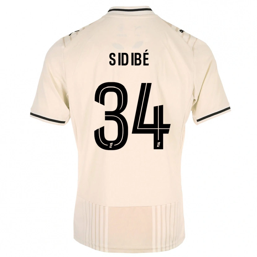 Danxen Dame Aly Sidibé #34 Oldlace Svart Antiquewhite Bortetrøye Drakt Trøye 2026/27 Skjorter T-Skjorte