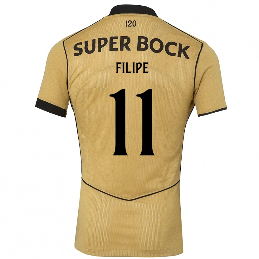 Danxen Dame Yanick Filipe #11 Gylden Kornblomst Svart Bortetrøye Drakt Trøye 2026/27 Skjorter T-Skjorte