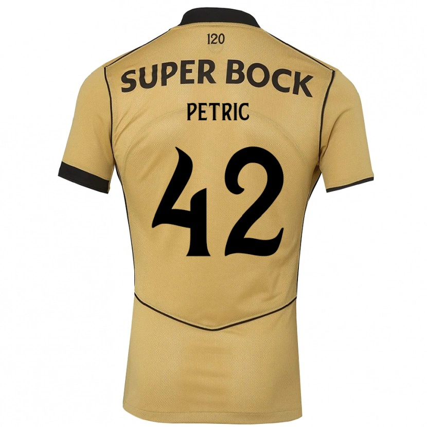 Danxen Dame Luka Petric #42 Gylden Kornblomst Svart Bortetrøye Drakt Trøye 2026/27 Skjorter T-Skjorte