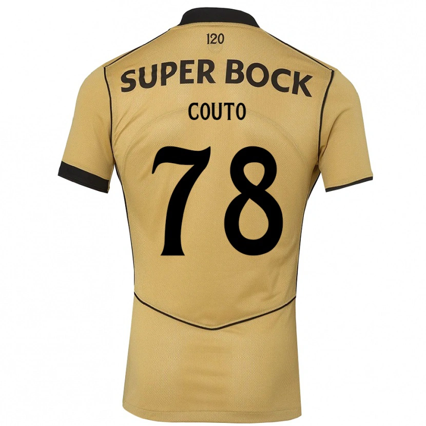 Danxen Dame Mauro Couto #78 Gylden Kornblomst Svart Bortetrøye Drakt Trøye 2026/27 Skjorter T-Skjorte