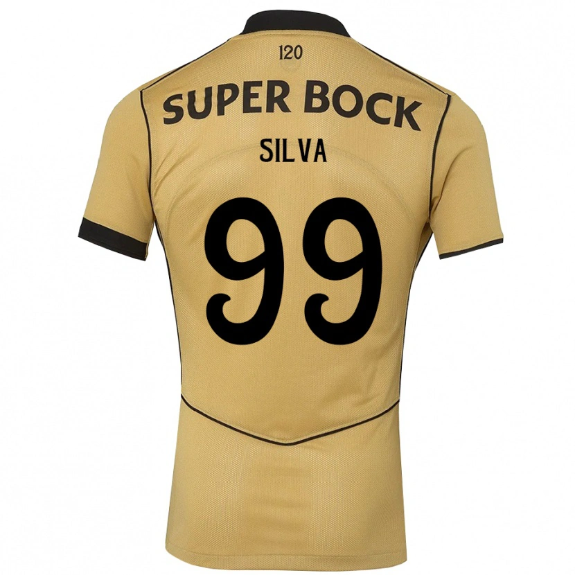 Danxen Dame Francisco Silva #99 Gylden Kornblomst Svart Bortetrøye Drakt Trøye 2026/27 Skjorter T-Skjorte