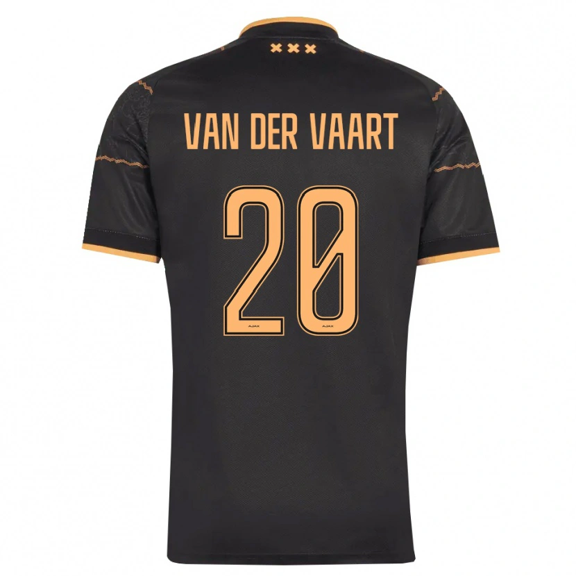 Danxen Dame Damian Van Der Vaart #20 Svart Oransje Bortetrøye Drakt Trøye 2026/27 Skjorter T-Skjorte