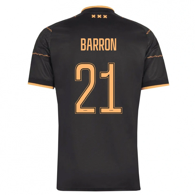 Danxen Dame Eternal Barron #21 Svart Oransje Bortetrøye Drakt Trøye 2026/27 Skjorter T-Skjorte