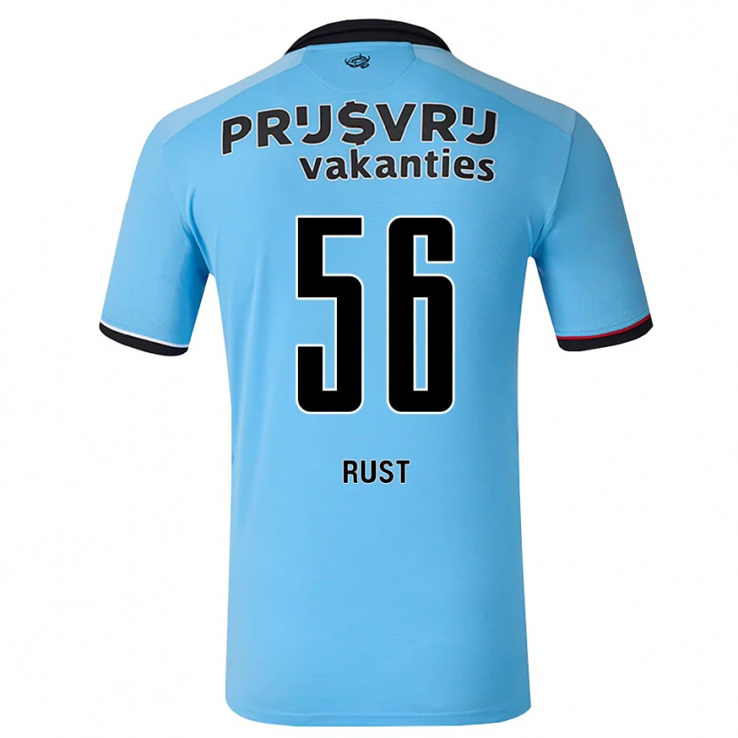 Danxen Dame Fabiano Rust #56 Himmelblå Svart Rød Bortetrøye Drakt Trøye 2026/27 Skjorter T-Skjorte