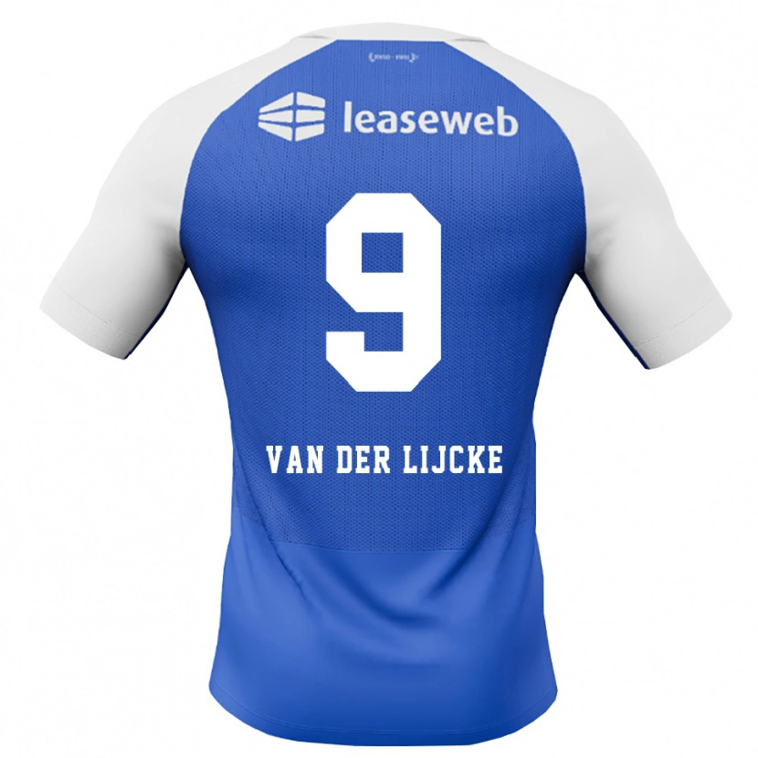 Danxen Dame Donny Van Der Lijcke #9 Blå Dodger Rød Hvit Bortetrøye Drakt Trøye 2026/27 Skjorter T-Skjorte