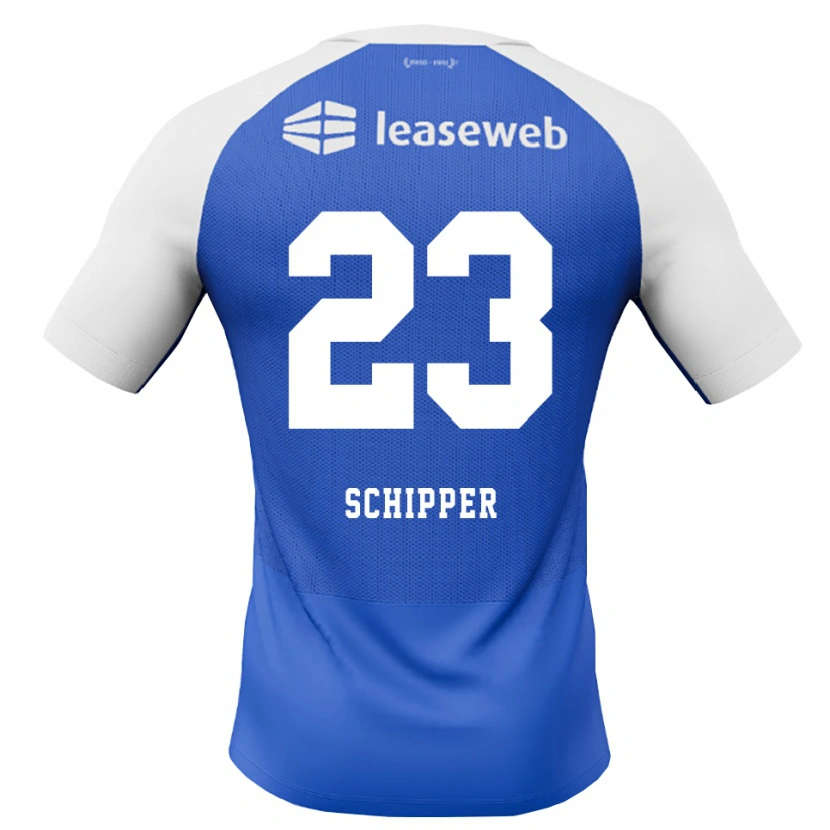 Danxen Dame Jur Schipper #23 Blå Dodger Rød Hvit Bortetrøye Drakt Trøye 2026/27 Skjorter T-Skjorte