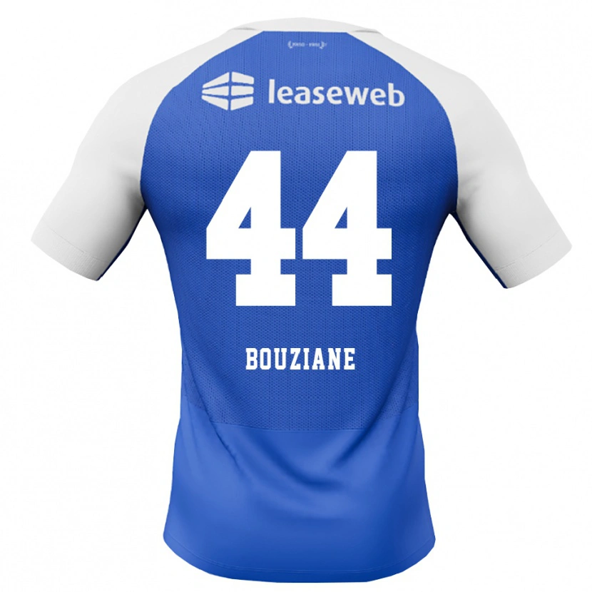 Danxen Dame Wassim Bouziane #44 Blå Dodger Rød Hvit Bortetrøye Drakt Trøye 2026/27 Skjorter T-Skjorte