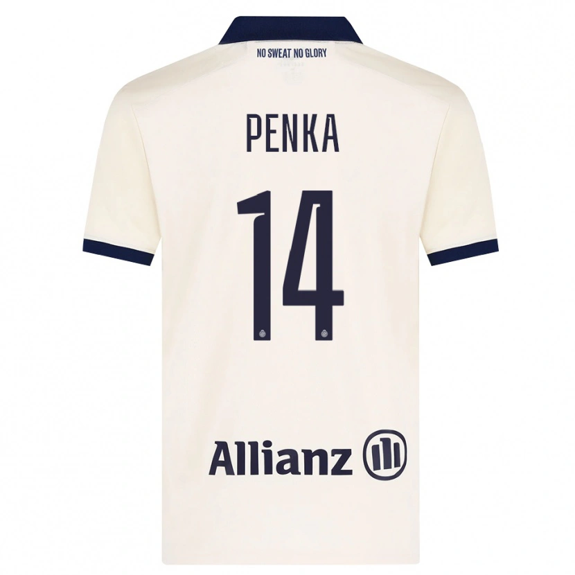 Danxen Dame Godfried Penka #14 Beige Svart Bortetrøye Drakt Trøye 2026/27 Skjorter T-Skjorte