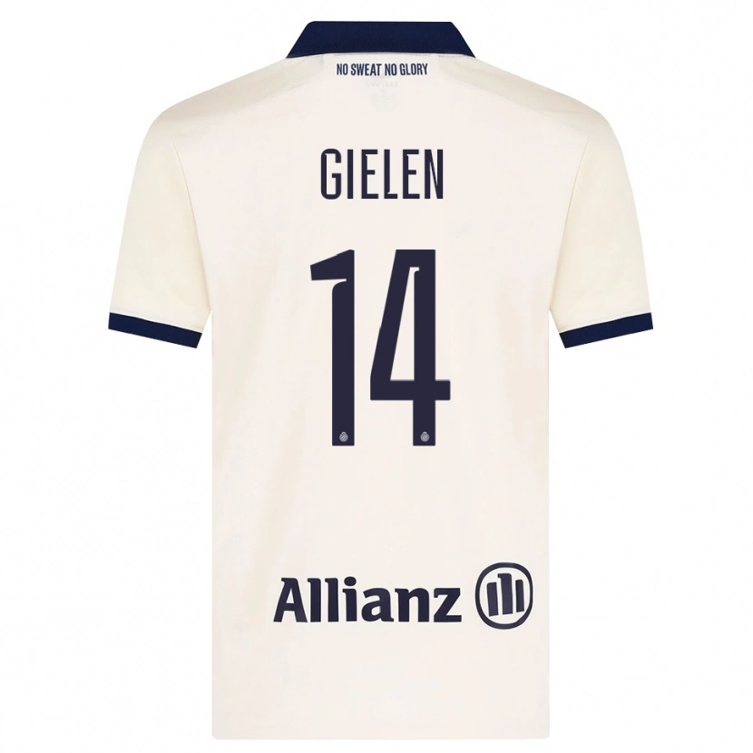 Danxen Dame Sterre Gielen #14 Beige Svart Bortetrøye Drakt Trøye 2026/27 Skjorter T-Skjorte