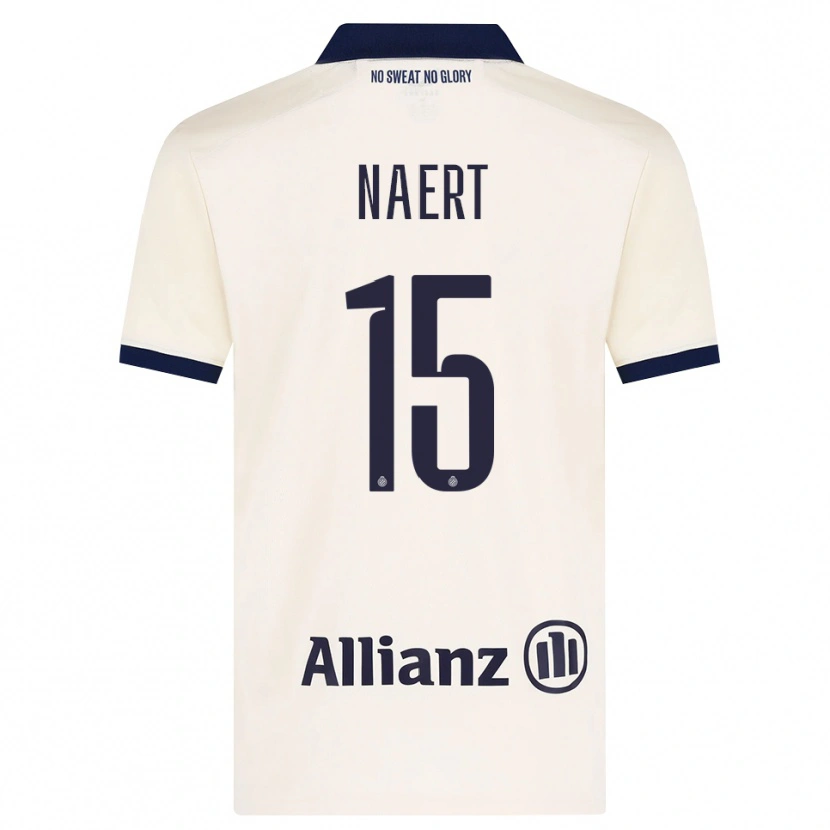 Danxen Dame Stan Naert #15 Beige Svart Bortetrøye Drakt Trøye 2026/27 Skjorter T-Skjorte