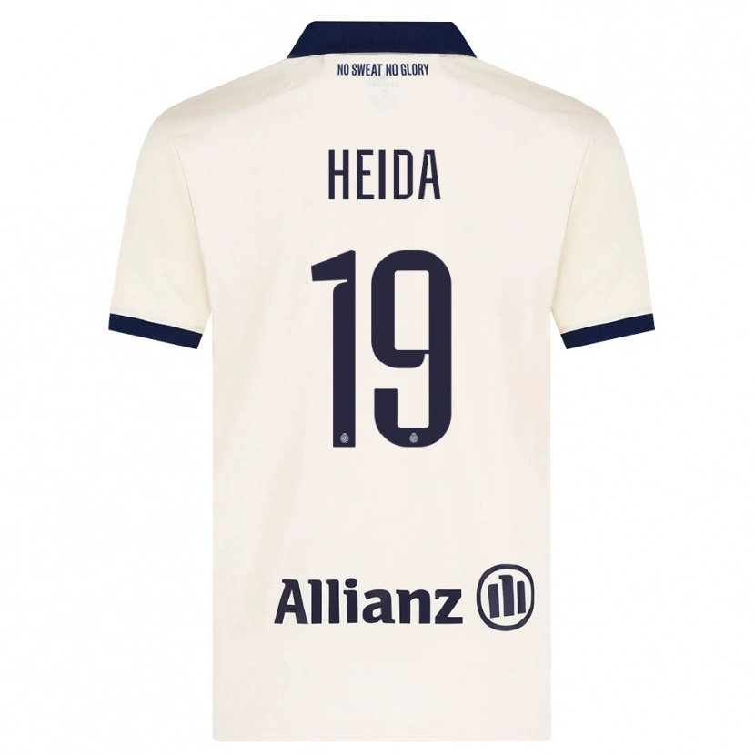 Danxen Dame Jade Heida #19 Beige Svart Bortetrøye Drakt Trøye 2026/27 Skjorter T-Skjorte
