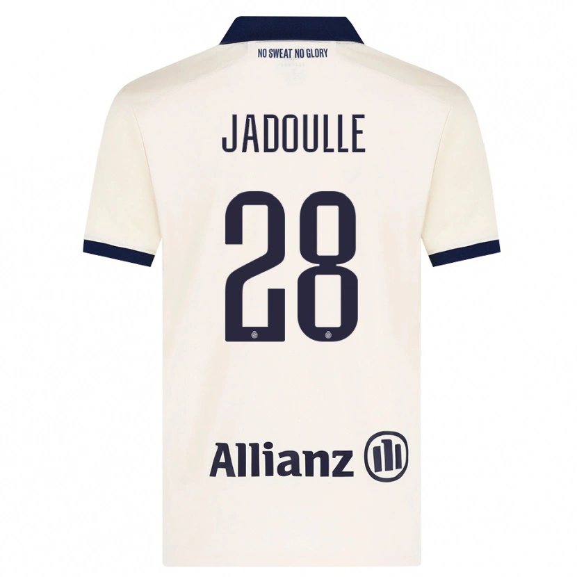 Danxen Dame Romane Jadoulle #28 Beige Svart Bortetrøye Drakt Trøye 2026/27 Skjorter T-Skjorte